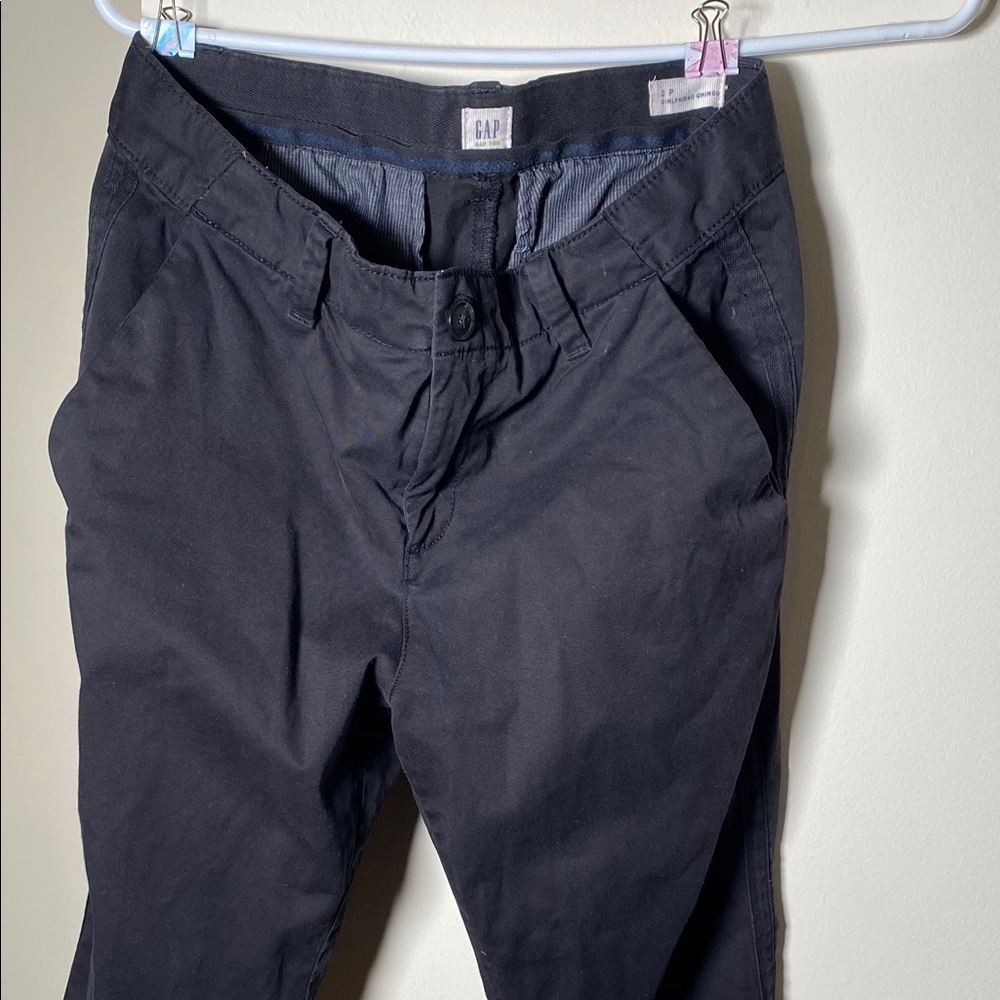 Dark blue pants